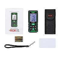 Лазерный дальномер RGK DL100G - зеленый луч