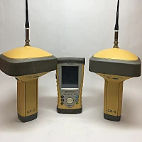 Комплект БУ GNSS RTK Topcon GR-5 (2шт) c контроллером FC-250